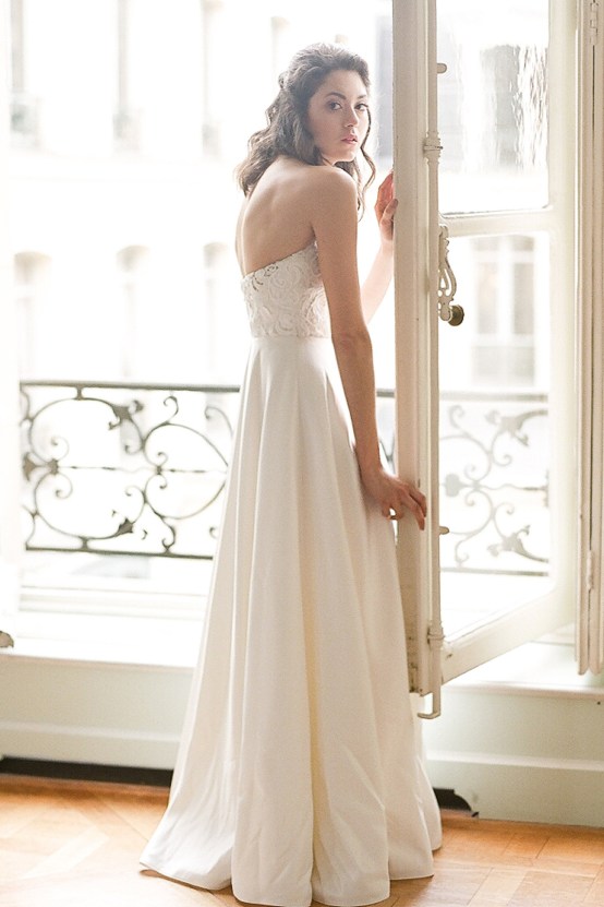 Elegant Blush Parisian Bridal Inspiration Featuring Luxurious Veils and Boudoir Ideas – Bonphotoge 10