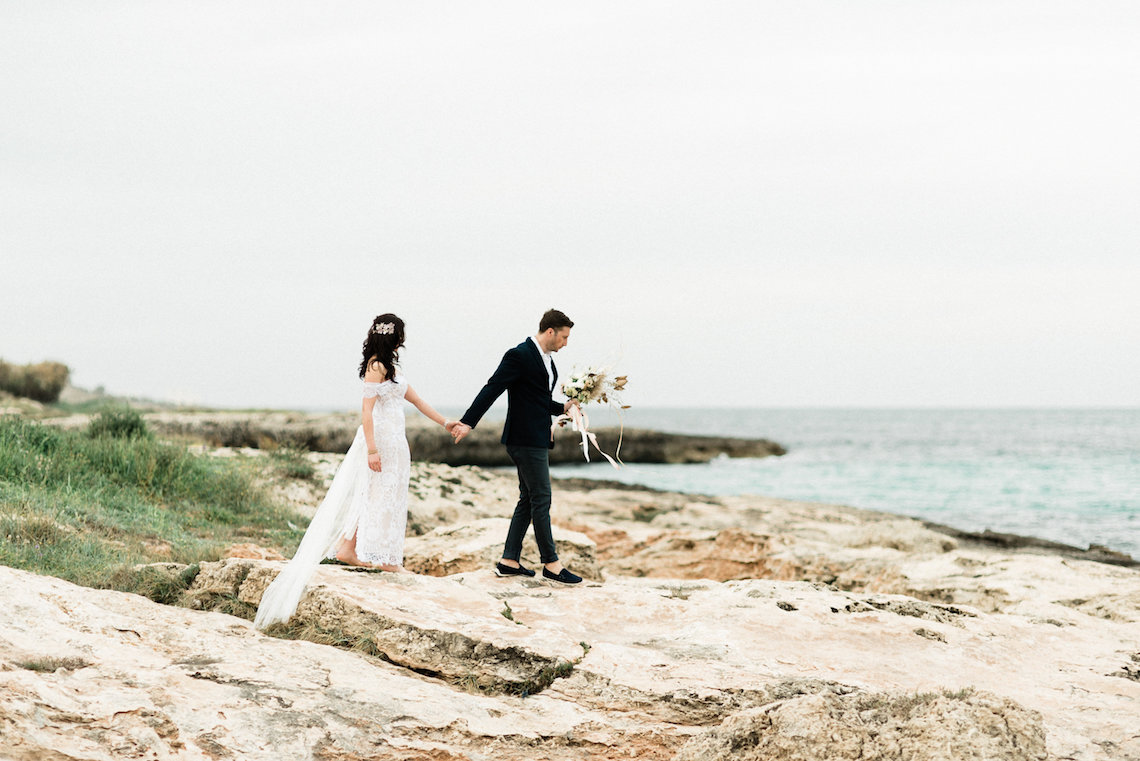 Organic and Foraged Romantic Puglia Wedding Inspiration – Lace and Luce 5