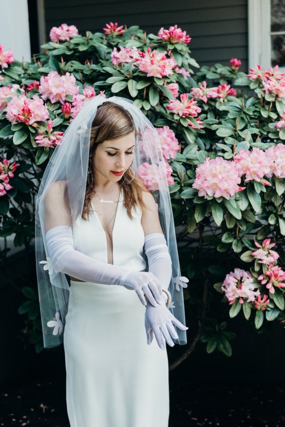 All-White Portland Photo Studio Wedding – Davis Hilton 15