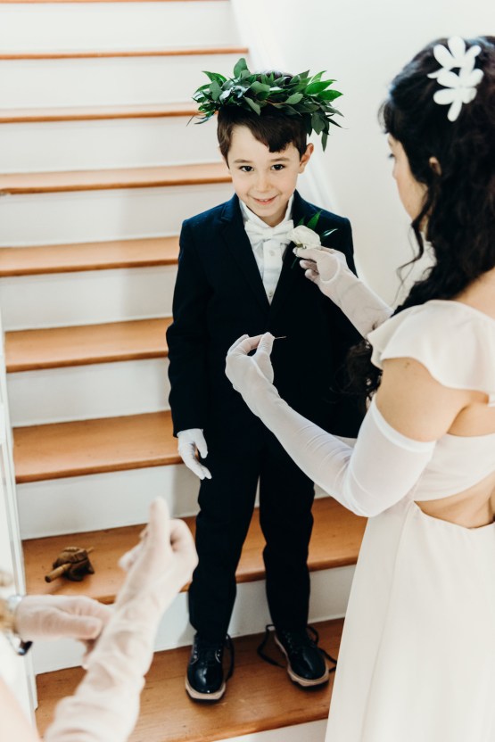All-White Portland Photo Studio Wedding – Davis Hilton 17