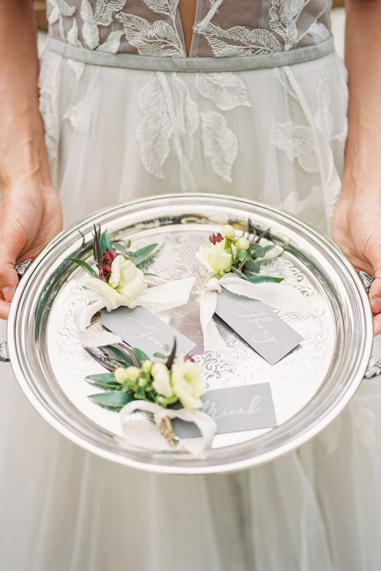 Charcoal Grey Wedding Ideas With Southern Roots – Sunshower Photography