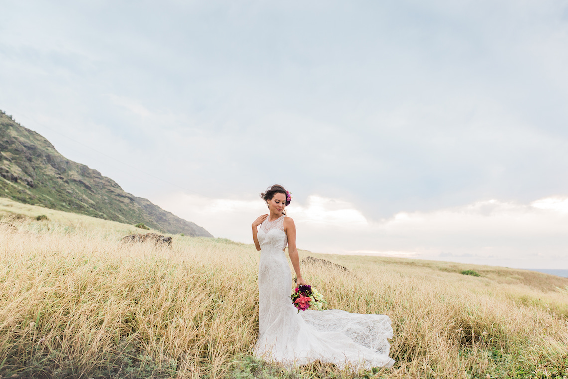 Colorful Hawaiian Boho Wedding Inspiration – Chelsea Stratso Photography 13
