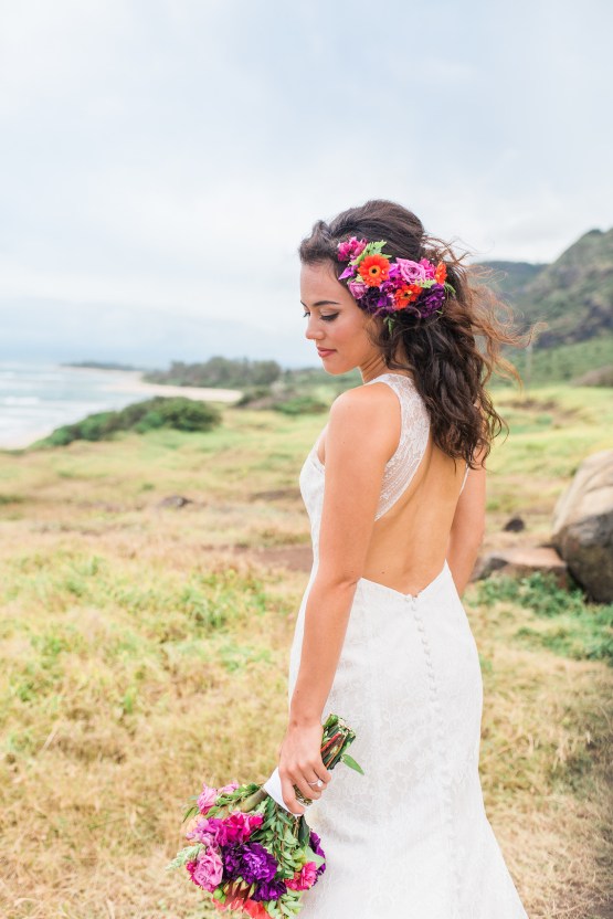 Colorful Hawaiian Boho Wedding Inspiration – Chelsea Stratso Photography 49