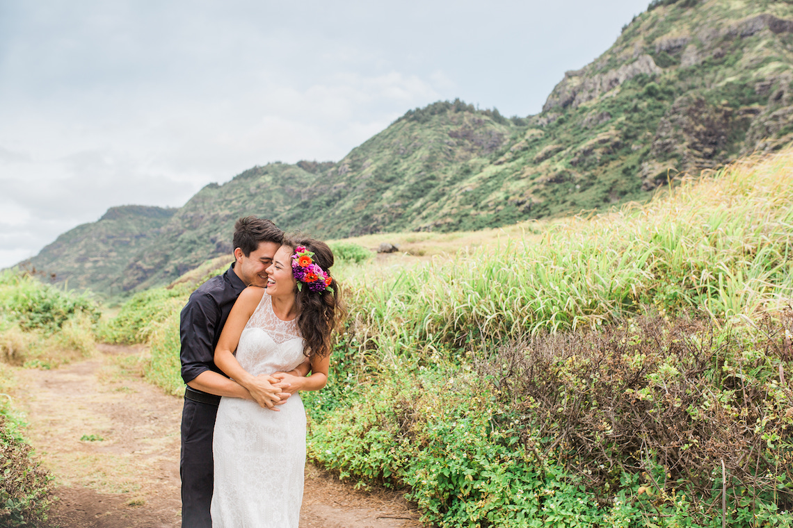 Colorful Hawaiian Boho Wedding Inspiration – Chelsea Stratso Photography 5