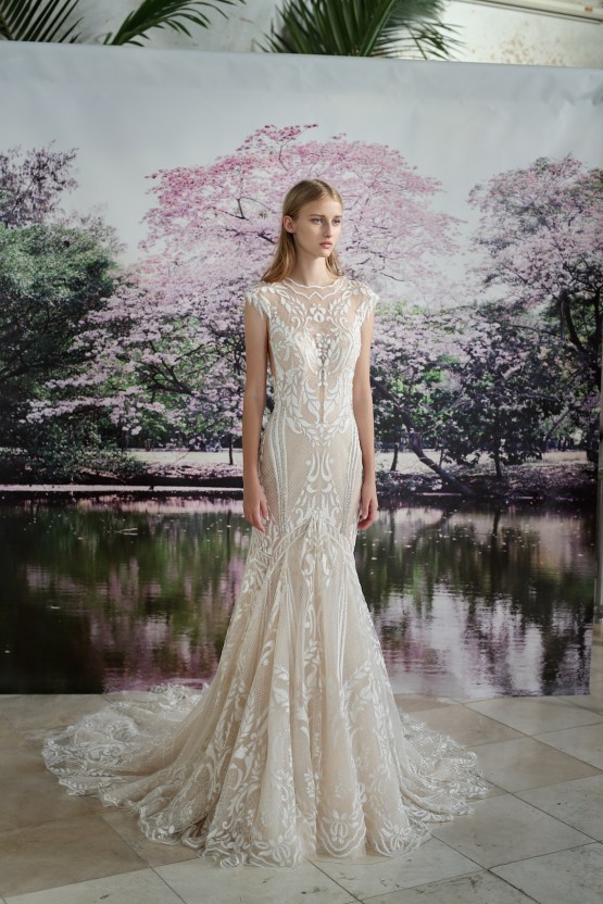 Galia Lahav Modern Fairytale-Inspired Wedding Dress Collection G-202 Front