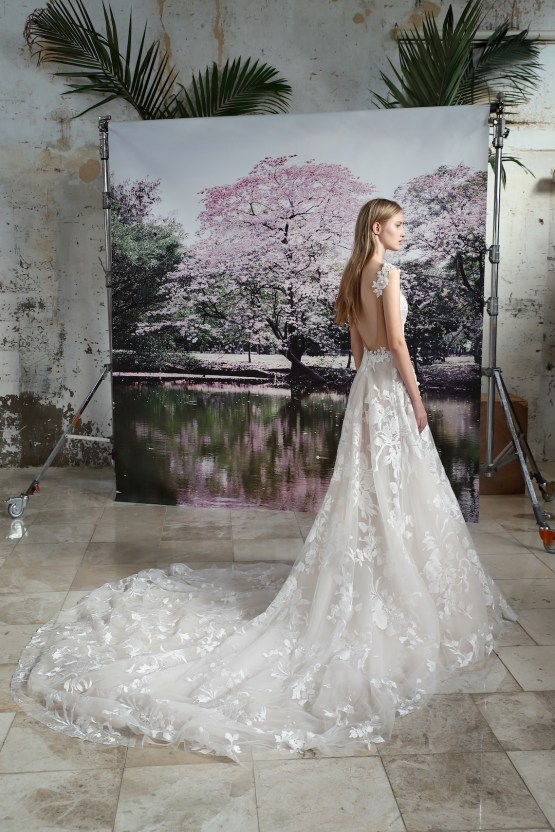 Galia Lahav Modern Fairytale-Inspired Wedding Dress Collection G-210 Back