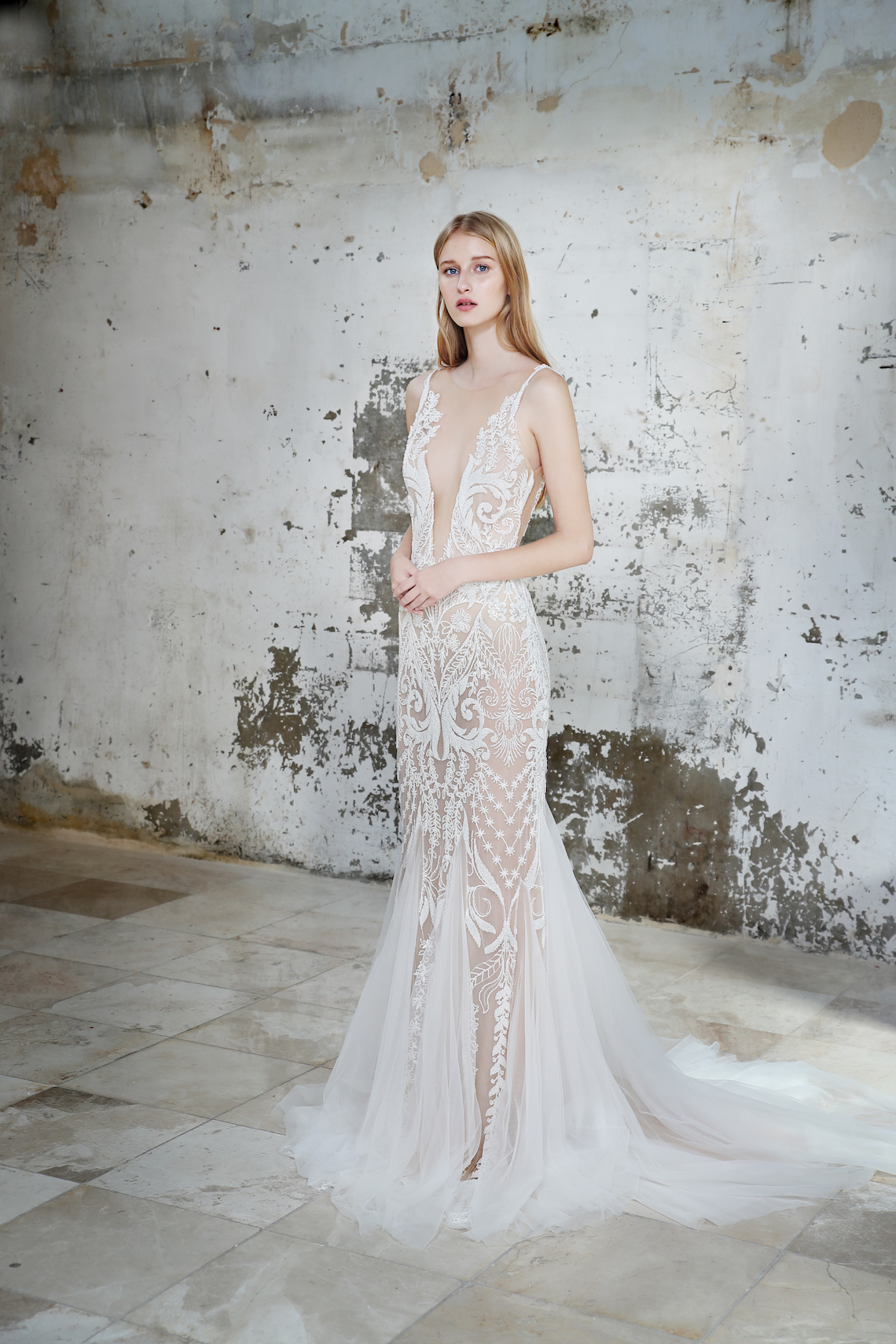 Galia Lahav Modern Fairytale-Inspired Wedding Dress Collection G-212 Front