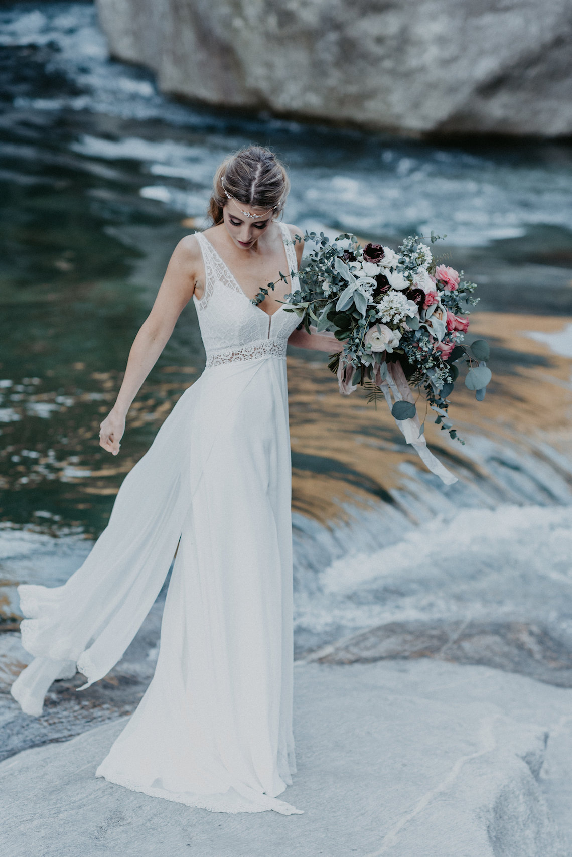 Misty Blue River Goddess Bridal Inspiration – Jaypeg Photography 16