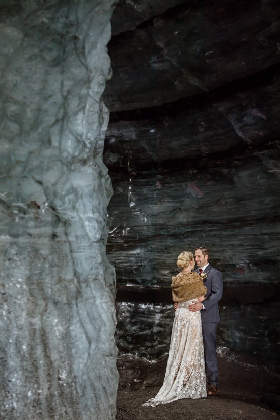 Escape del amor salvaje en la cueva de hielo de Islandia: su aventura nupcial