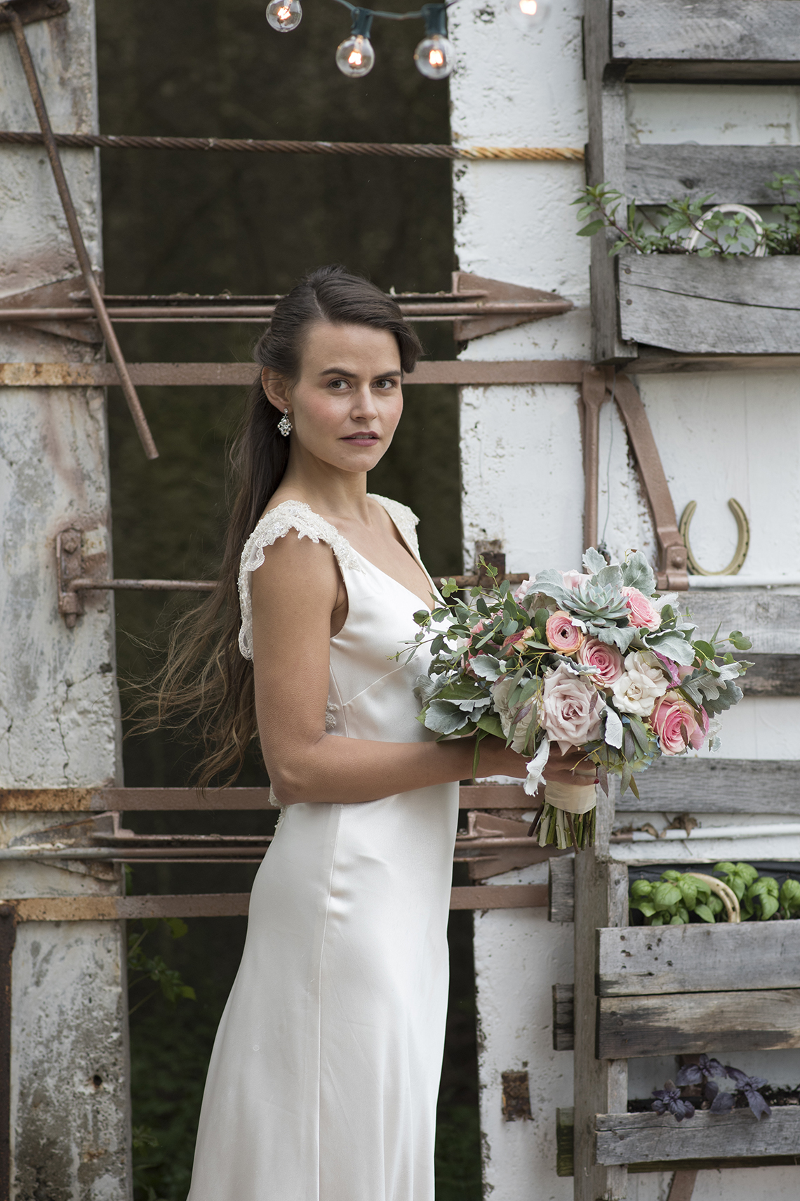 Rustic and Romantic Barn Wedding Inspiration – Boswick Photography 16