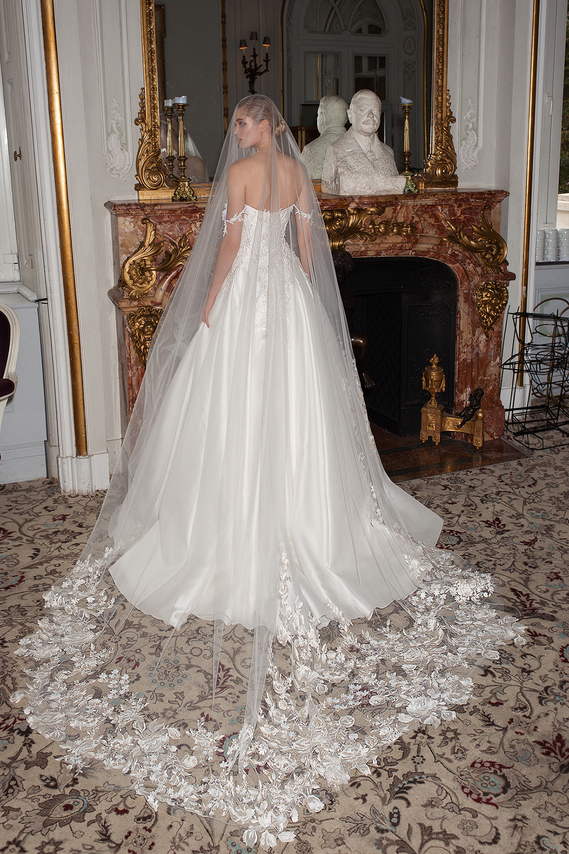 How To Look Like Royalty On Your Wedding Day – Galia Lahav Couture Dress Collection – AIDA + CHIQUITA VEIL