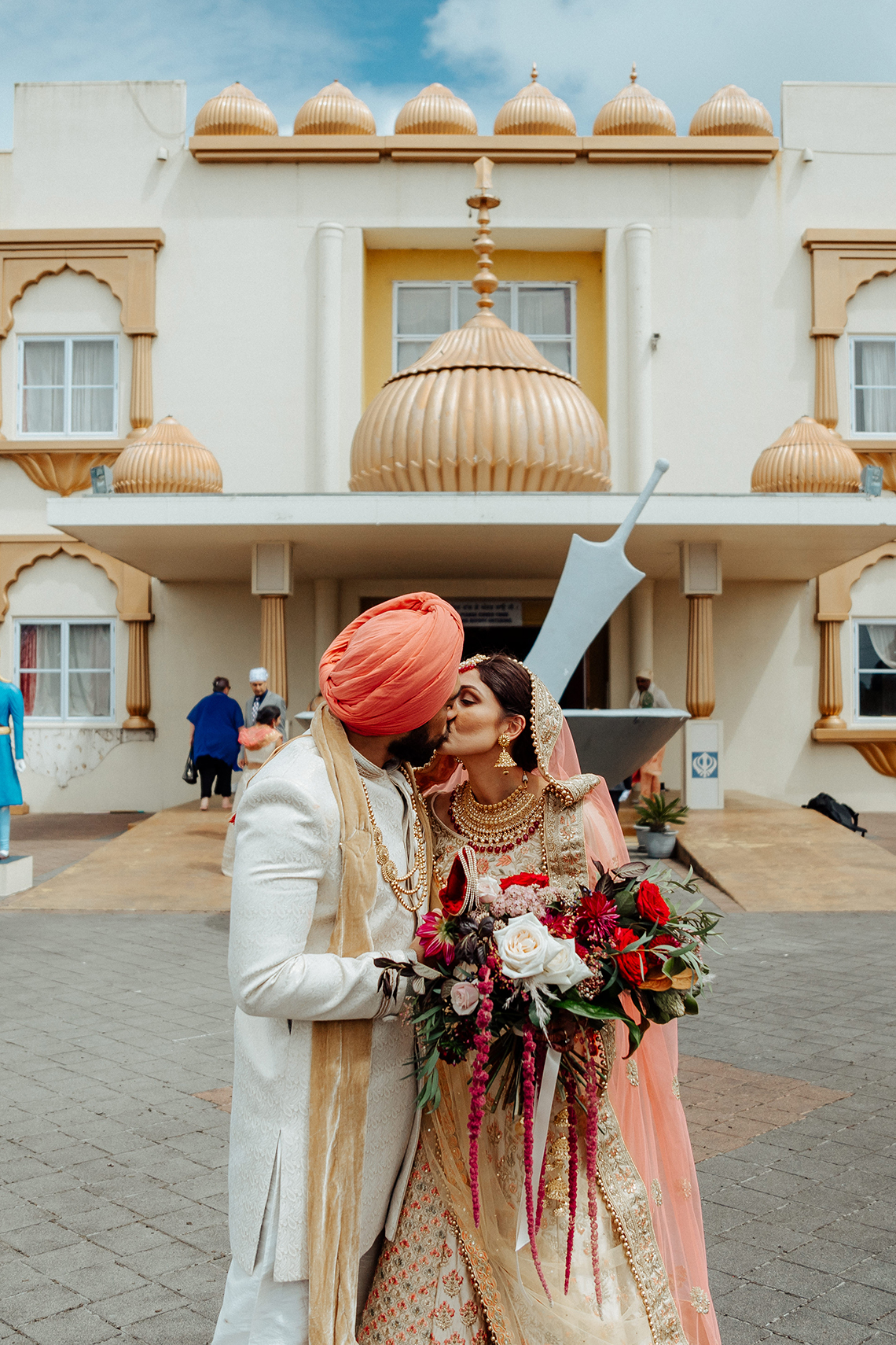 Multicultural Indian Sikh Kiwi Waterfall Wedding – Karen Willis Holmes – Hollow and Co 11
