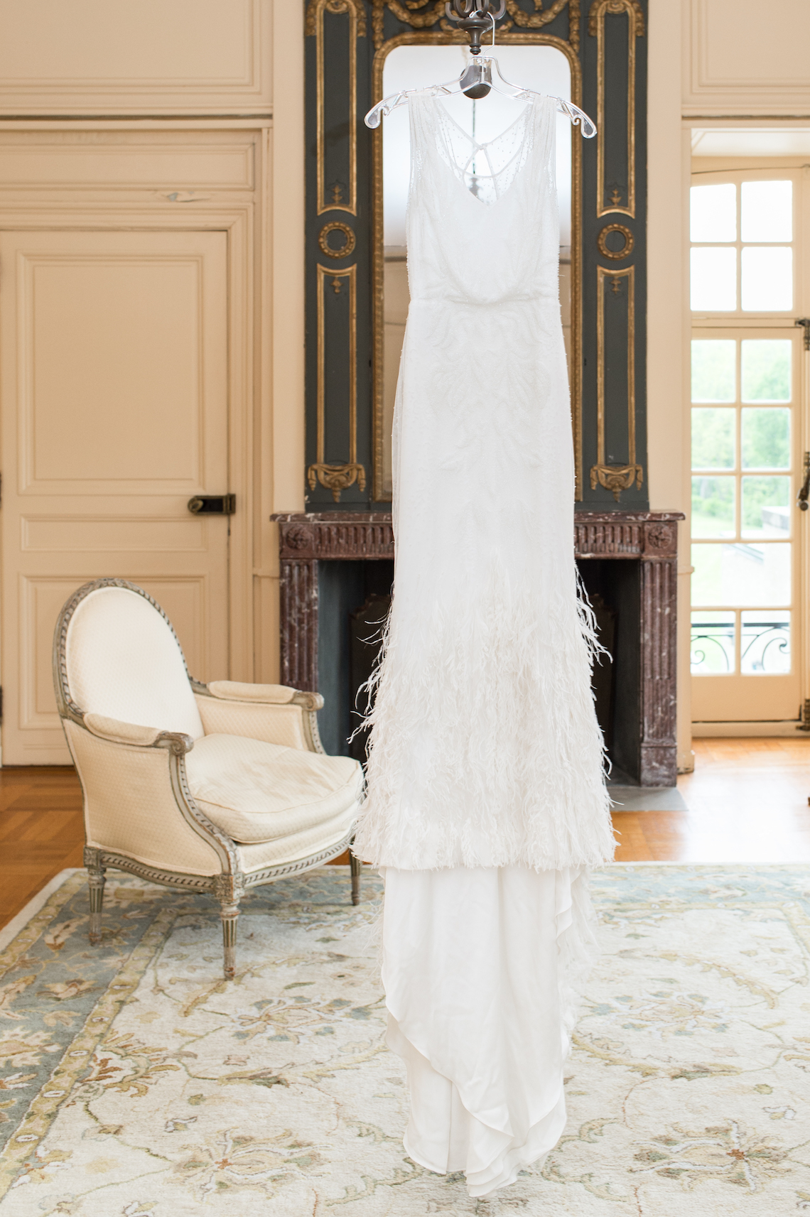 Upscale Art Deco Rhode Island Wedding With A Feathered Dress – Lynne Reznick Photography 37