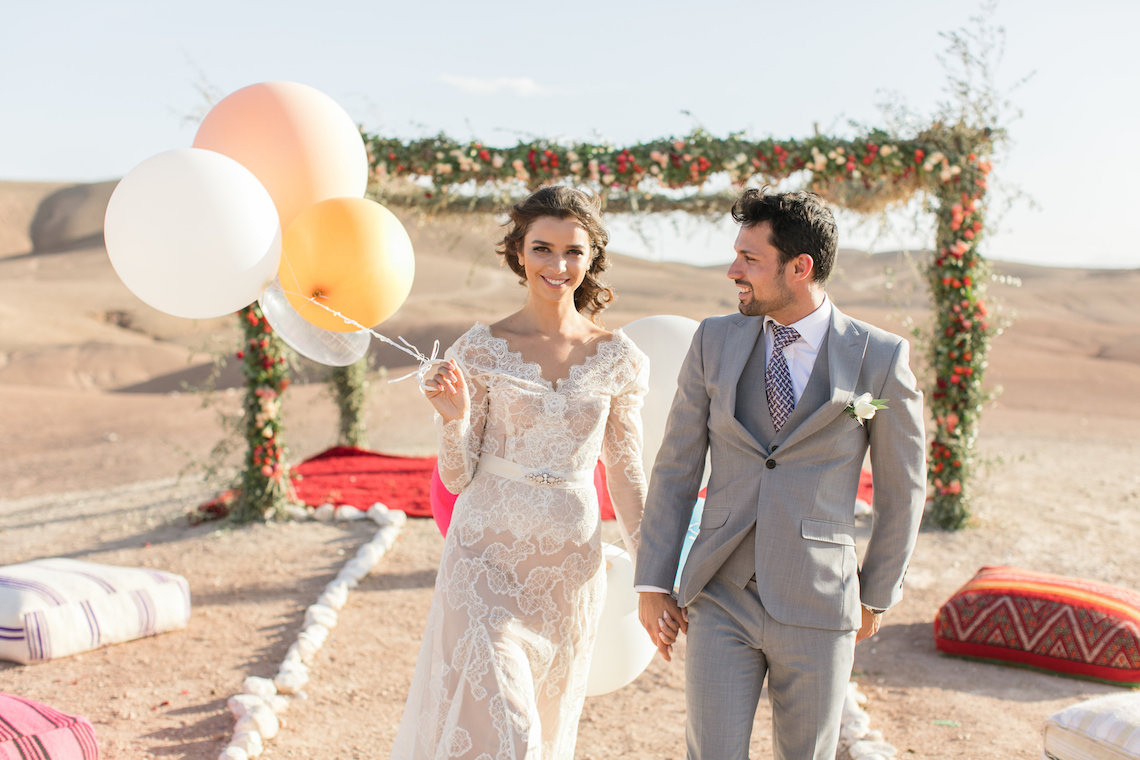 Stunning Bohemian Morocco Desert Wedding Inspiration