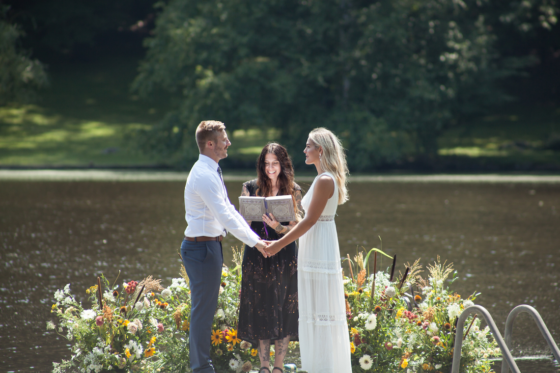 Wildflower Elopement In The Middle Of A Lake – White Poppy Weddings 2