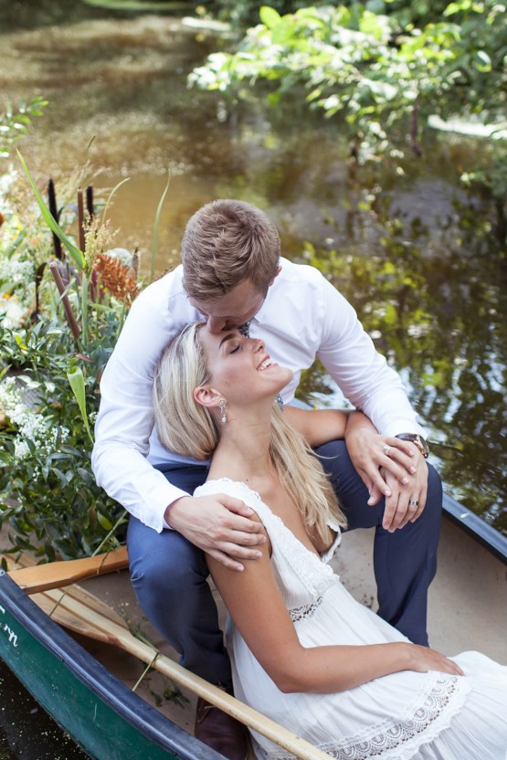 Wildflower Elopement In The Middle Of A Lake – White Poppy Weddings 27