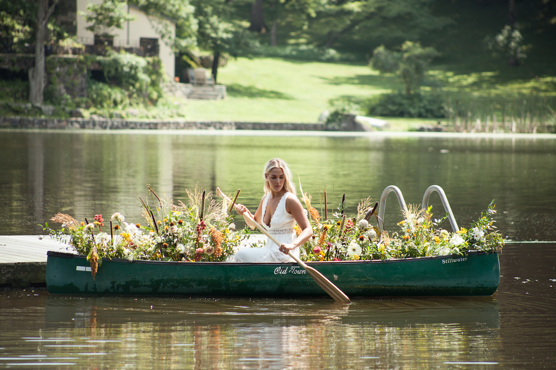 Wildflower Elopement In The Middle Of A Lake – White Poppy Weddings 5