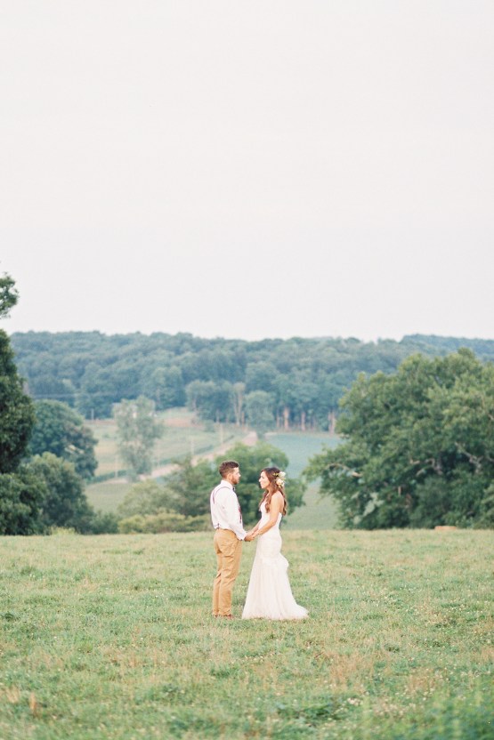 Eclectic Detail-filled Ohio Farm Wedding with a Donut Wall and Espresso Cart – Mandy Ford Photography 39