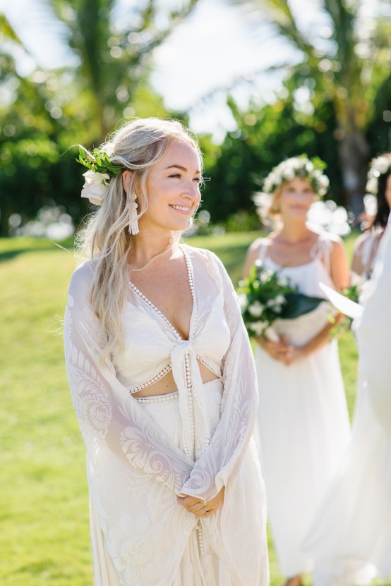 Relaxed Hawaiian Beach Wedding With Our Dream Rue De Seine Boho Wedding Dress – Absolutely Loved Photography 24
