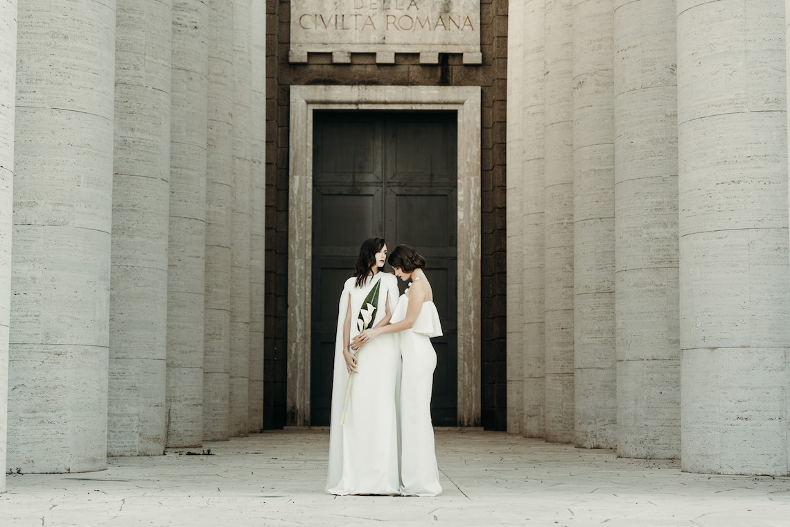 Sleek and Sexy Modern Wedding Inspiration in Emerald – Marcella Cistola 1