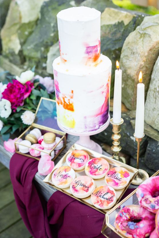 Vibrant Blossom Barn Wedding Inspiration With Creative Dessert Ideas – Deluxe Blooms – Natasha Cadman Photography 29