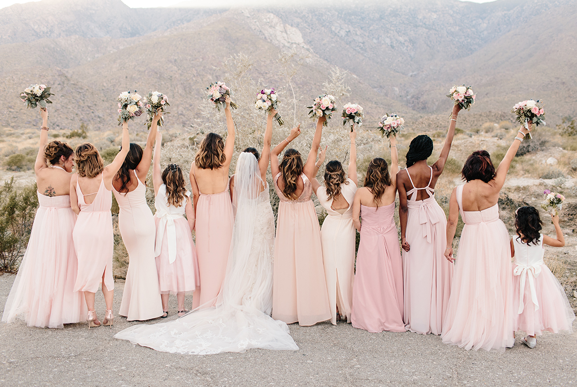 Blush Smoke Tree Ranch Palm Springs Wedding – Elle Lily Photography 10