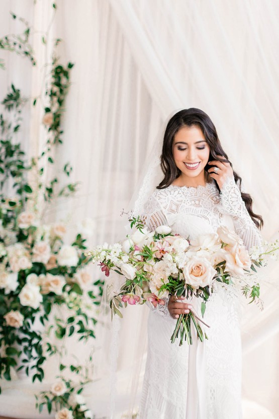 Draped Elegance – Luxurious Indoor Wedding Inspiratoin – Danielle Harris Photography 40