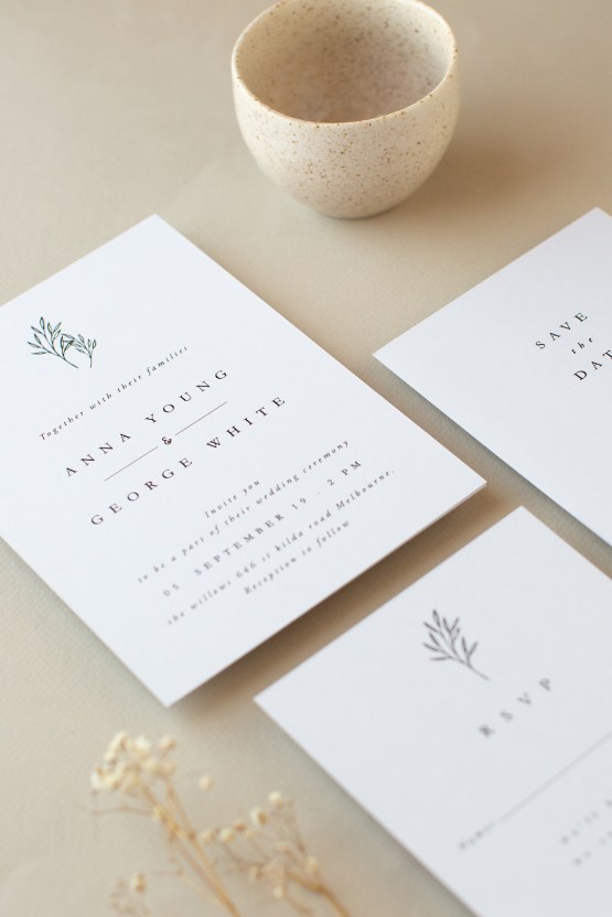 Gorgeous Custom Wedding Invitations By Paperlust 10