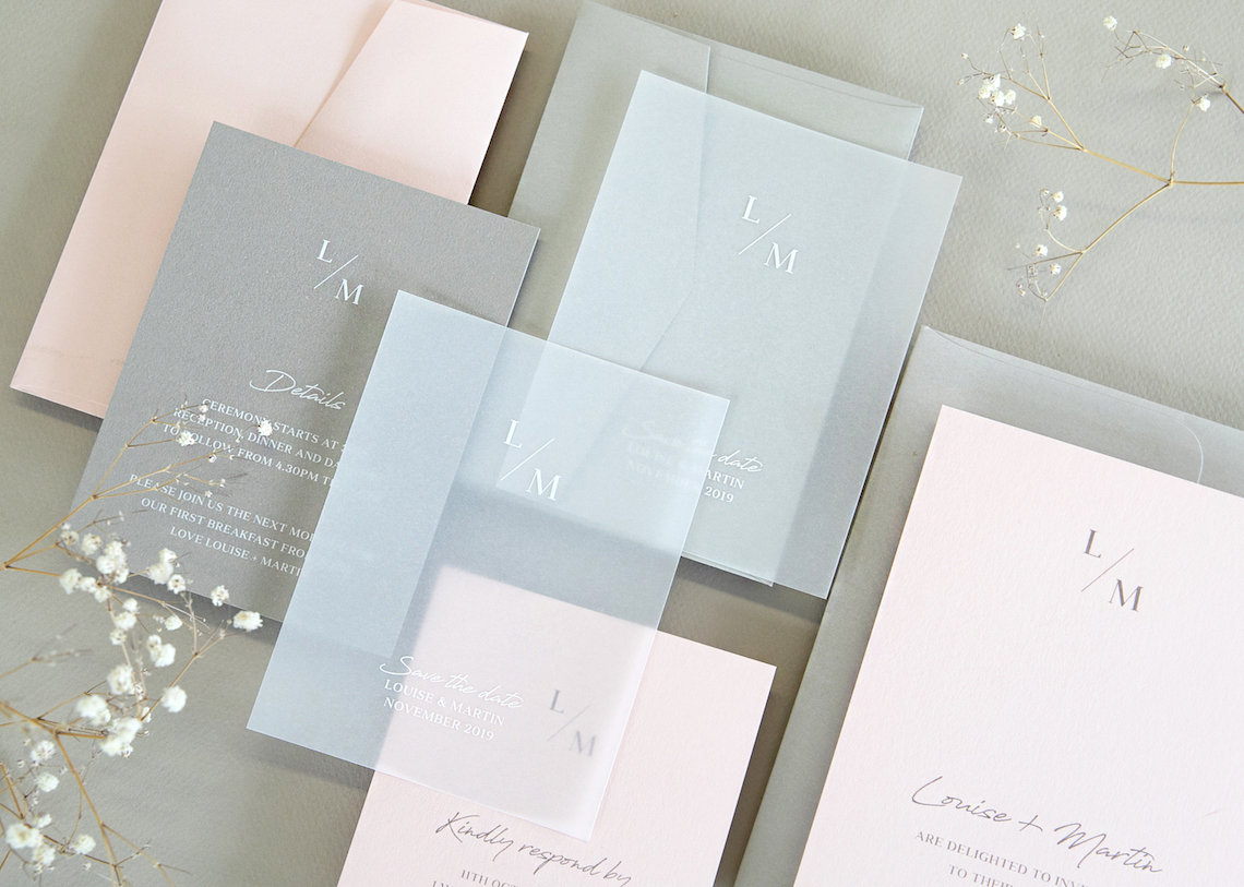 Gorgeous Custom Wedding Invitations By Paperlust 3