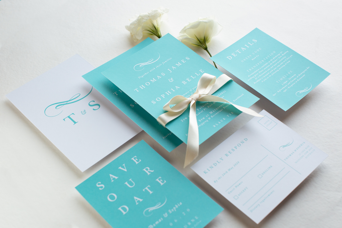 Gorgeous Custom Wedding Invitations By Paperlust 8