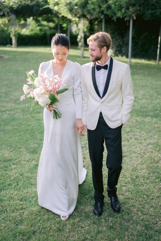 Modern Fashion-Forward Black White and Pink Greek Wedding Inspiration – Panos Demiropoulos 41
