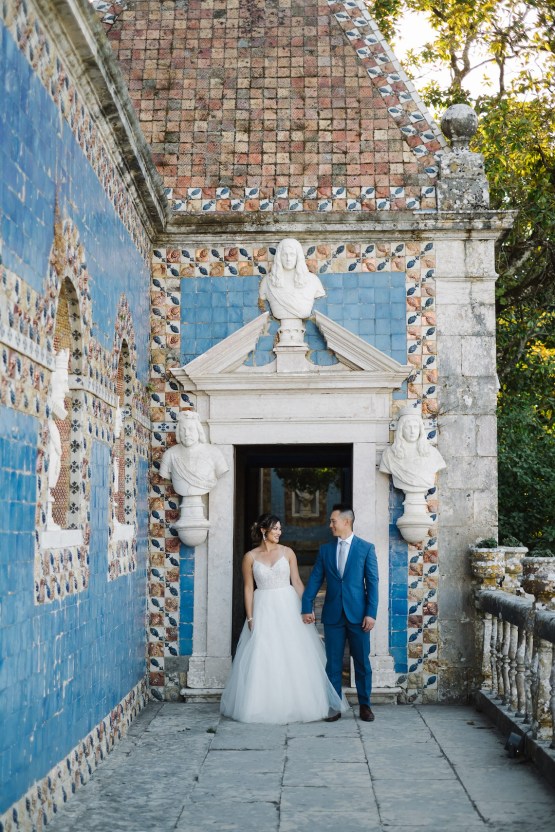Historical Blue-tiled Palace Destination Wedding in Portugal – Jesus Caballero Photography 15