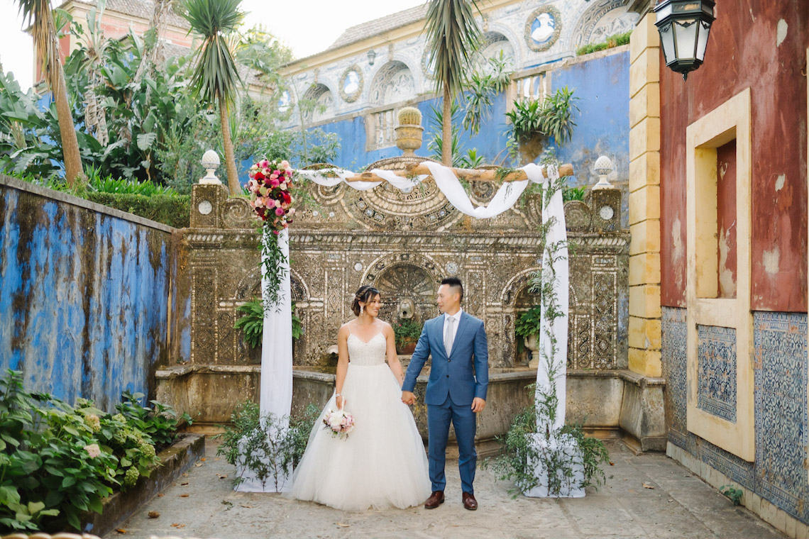 Historical Blue-tiled Palace Destination Wedding in Portugal – Jesus Caballero Photography 39
