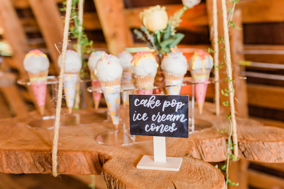 Pretty Pink Barn Wedding Inspiration with Creative Desserts and Cocktails – Brittany Drosos Photography 3