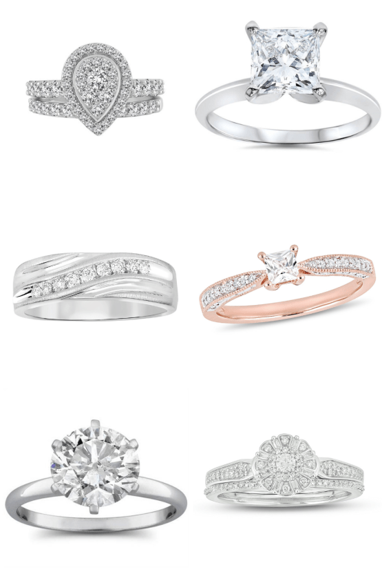 Los 10 mejores lugares para comprar anillos de compromiso y bodas en línea - Overstock.com