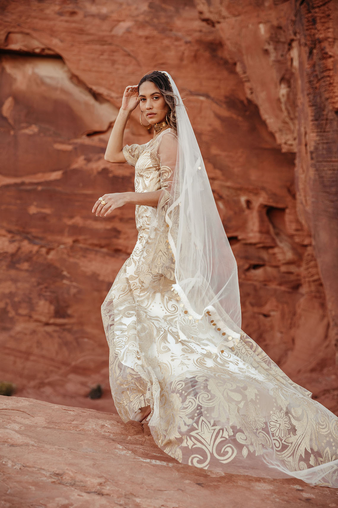Rue de Seine Moonrise Canyon Wedding Dress Collection – Dolly Gown 10