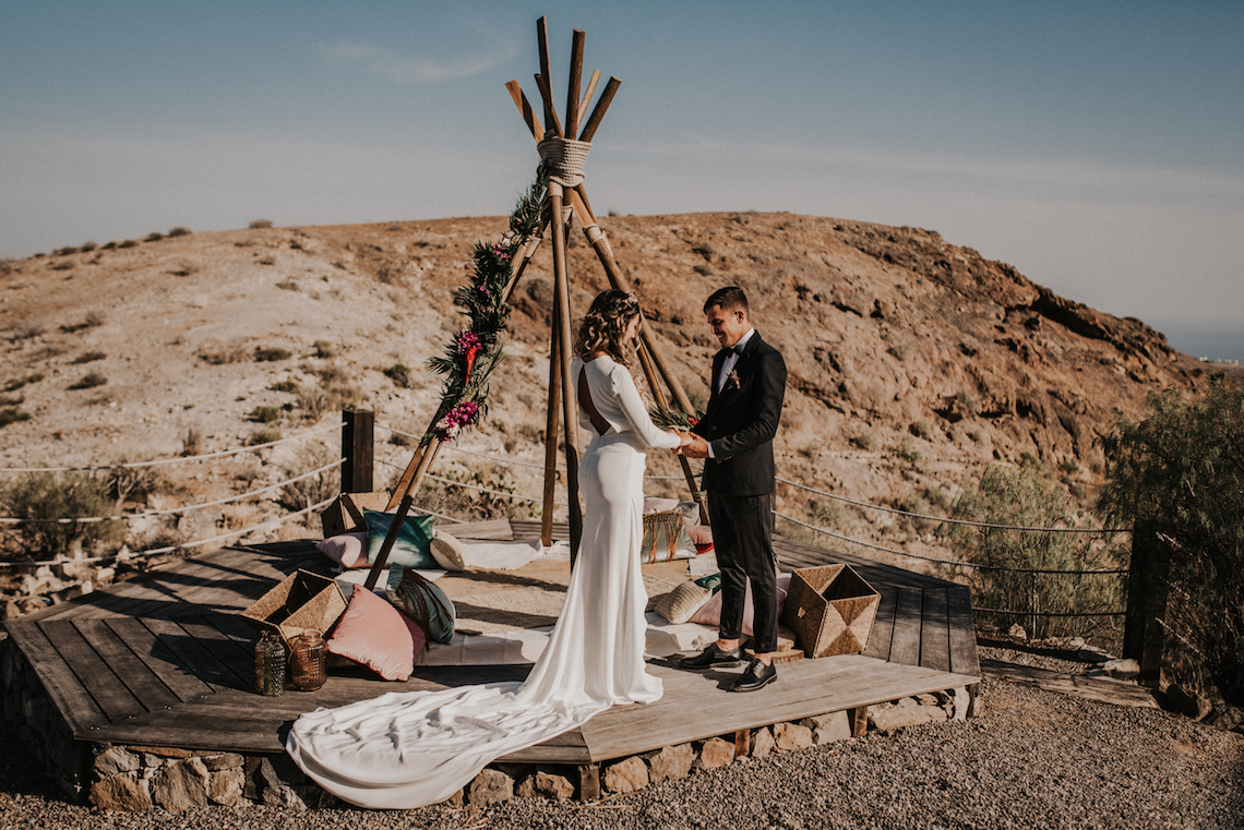 Secluded Gran Canaria Elopement with Panoramic Views – Weddings and Events by Natalia Ortiz – El Momento Perfecto 1