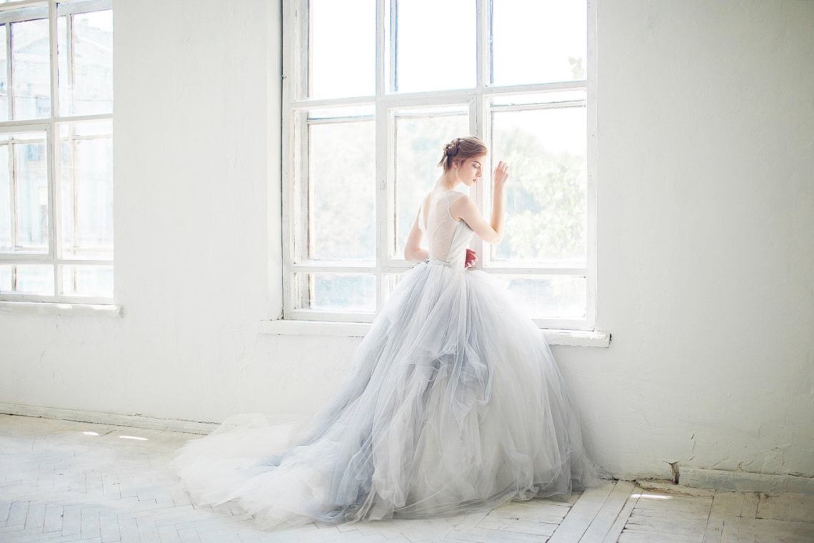 10 Best Places to Buy Your Wedding Dress Online – Etsy Mywony Bridal Blue Tulle Wedding Dress