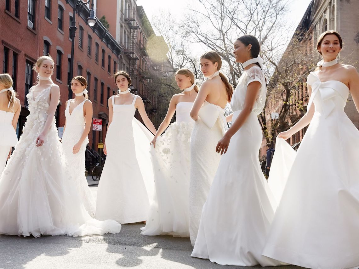 10 mejores lugares para comprar su vestido de novia en línea - Net-a-Porter Lela Rose 2019 vestidos de novia