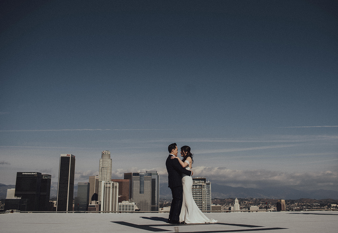 Los Angeles Rooftop Wedding with Incredible Views – Tyler Branch – CCL Weddings and Events 1