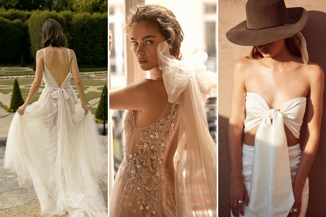20 Wedding Dresses with Bows Spotted at ...