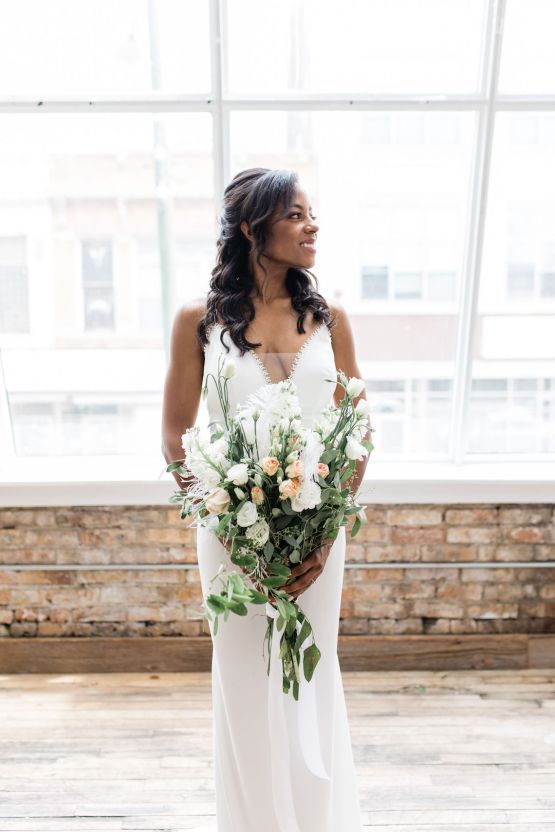 Adorable Loft Wedding Inspiration with a Cotton Candy Cart – Grey Garden Creative 38