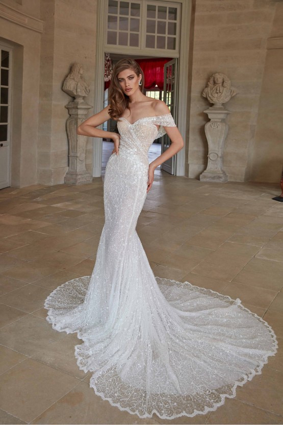 Galia Lahav Fancy White 2020 Wedding Dress Collection – Simone 6