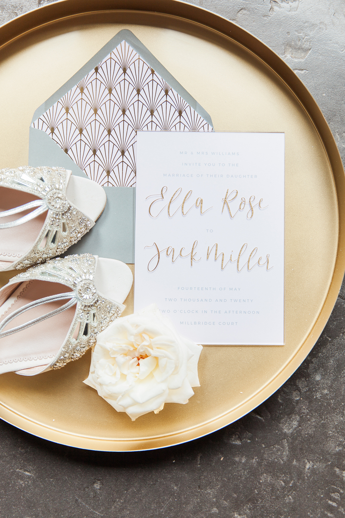 Glamorous Art Deco Wedding Inspiration with Gold Details – Maxeen Kim Photography 29