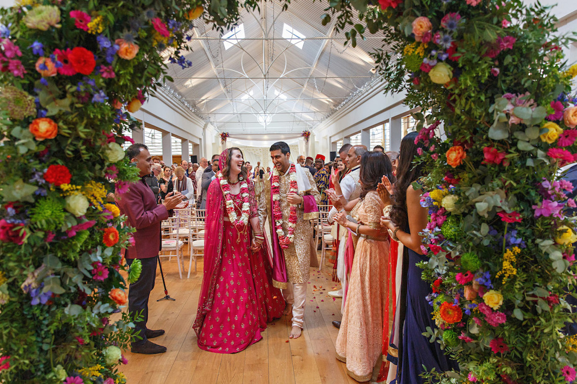 Regal and Colorful Indian Wedding with Watercolor Details – Chris Taylor 7