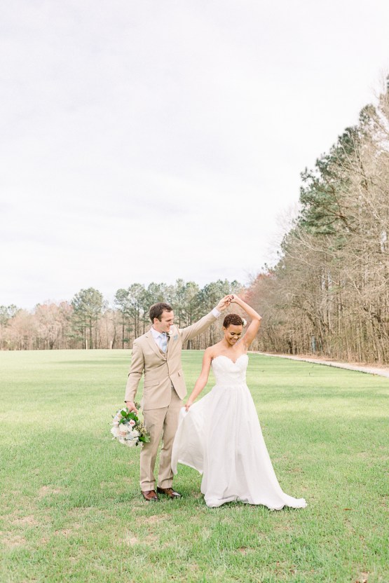 Dusty Blue Meadow Wedding Inspiration – Gracious Company 41