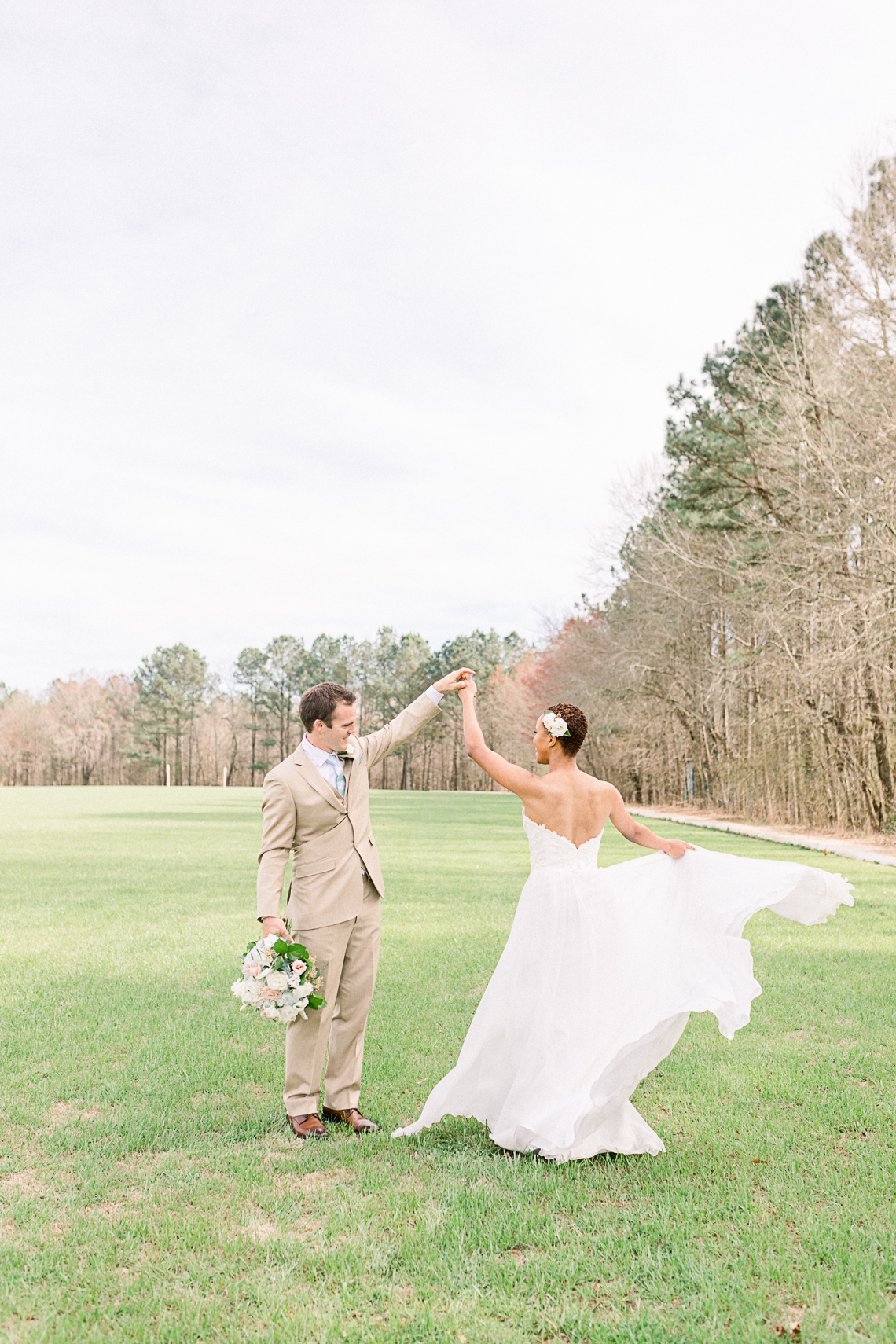 Dusty Blue Meadow Wedding Inspiration – Gracious Company 42