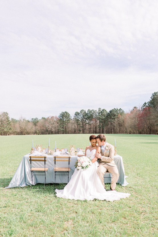 Dusty Blue Meadow Wedding Inspiration – Gracious Company 53