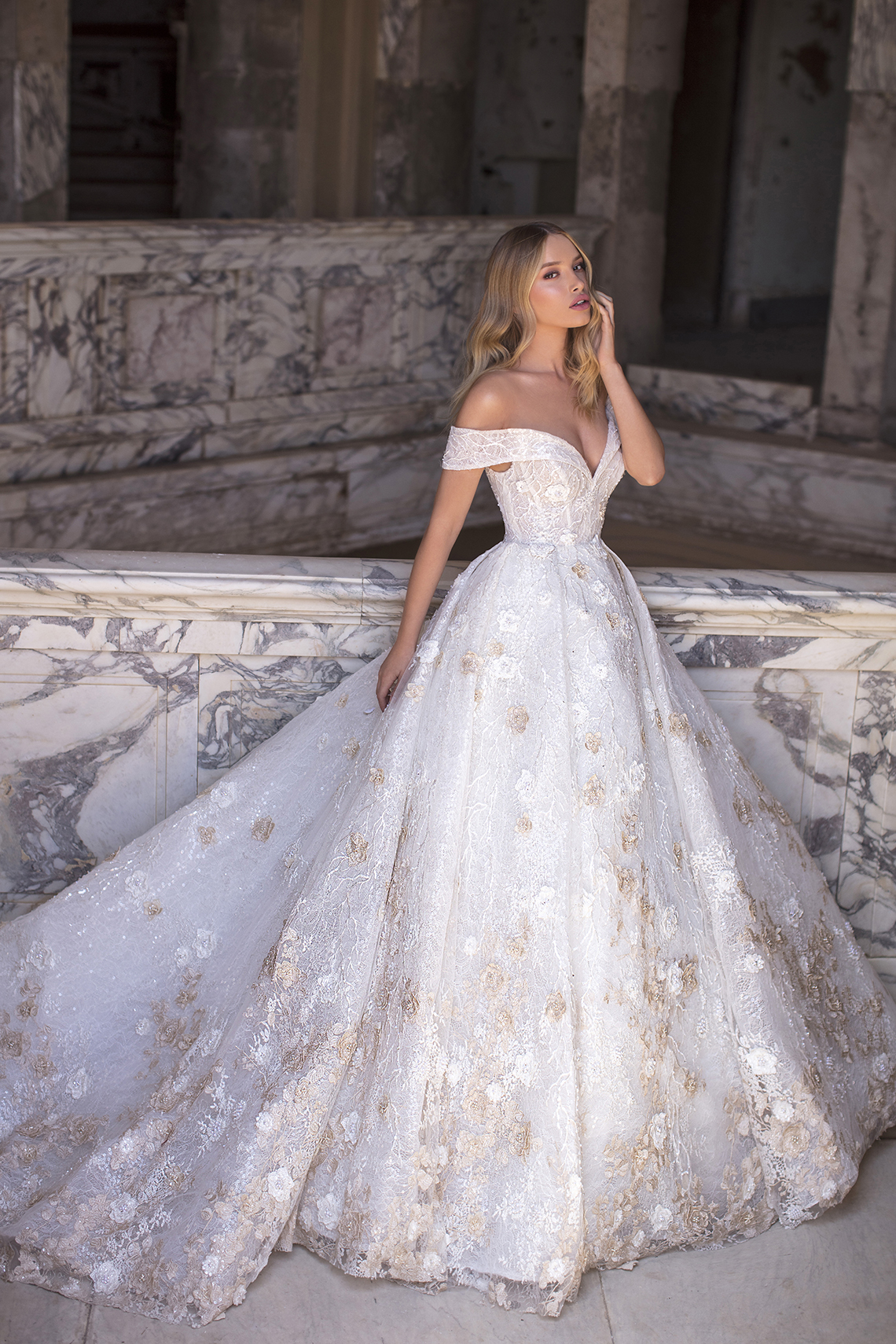 Showstopping Dazzling WONA Bridal Wedding Dresses – Aurora – Cristine
