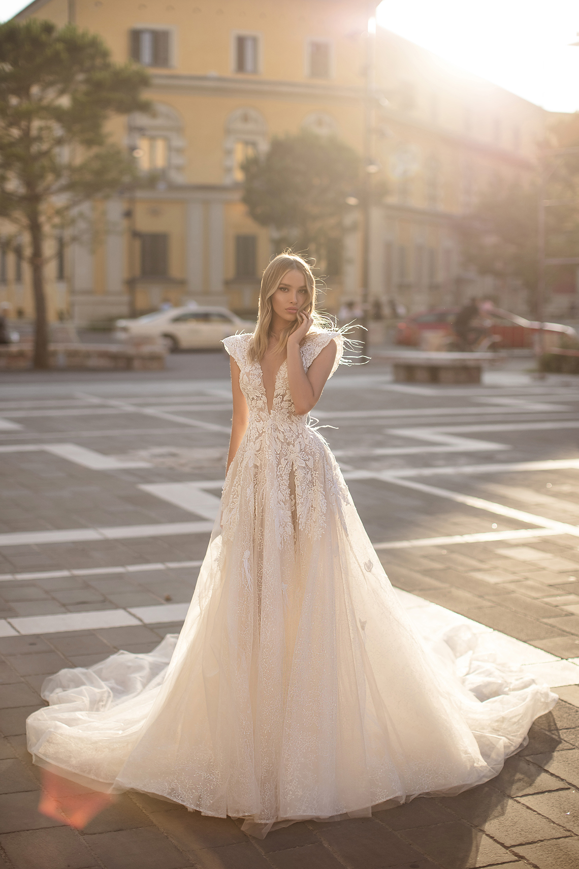 Showstopping Dazzling WONA Bridal Wedding Dresses – Aurora – Crystal